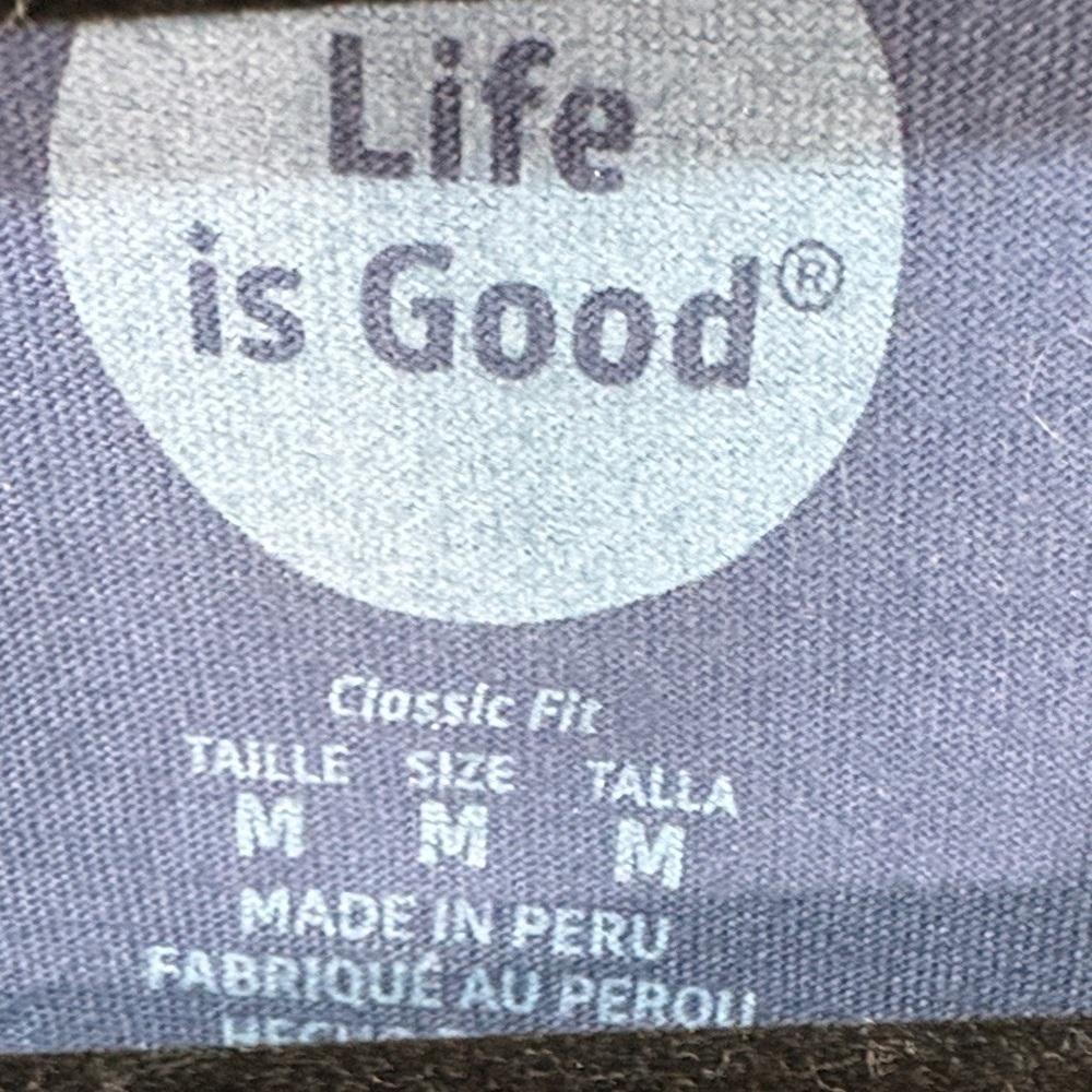 Life Is Good Men's Blue 'Start Me Up' Tee - Picture 4 of 9
